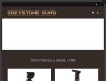 Tablet Screenshot of greystoneguns.co.nz